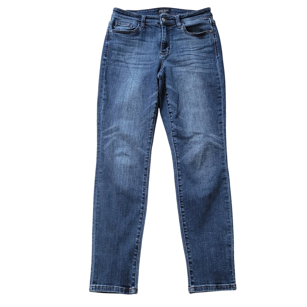 Judy Blue 5/27 Slim Fit Jeans Womens Dark Wash Stretch Denim JB82428DK